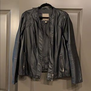 Maurices Faux Leather Moto Jacket